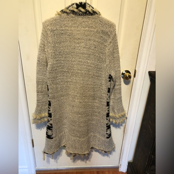 Women’s fur trim cardigan by Venus - Picture 13 of 14